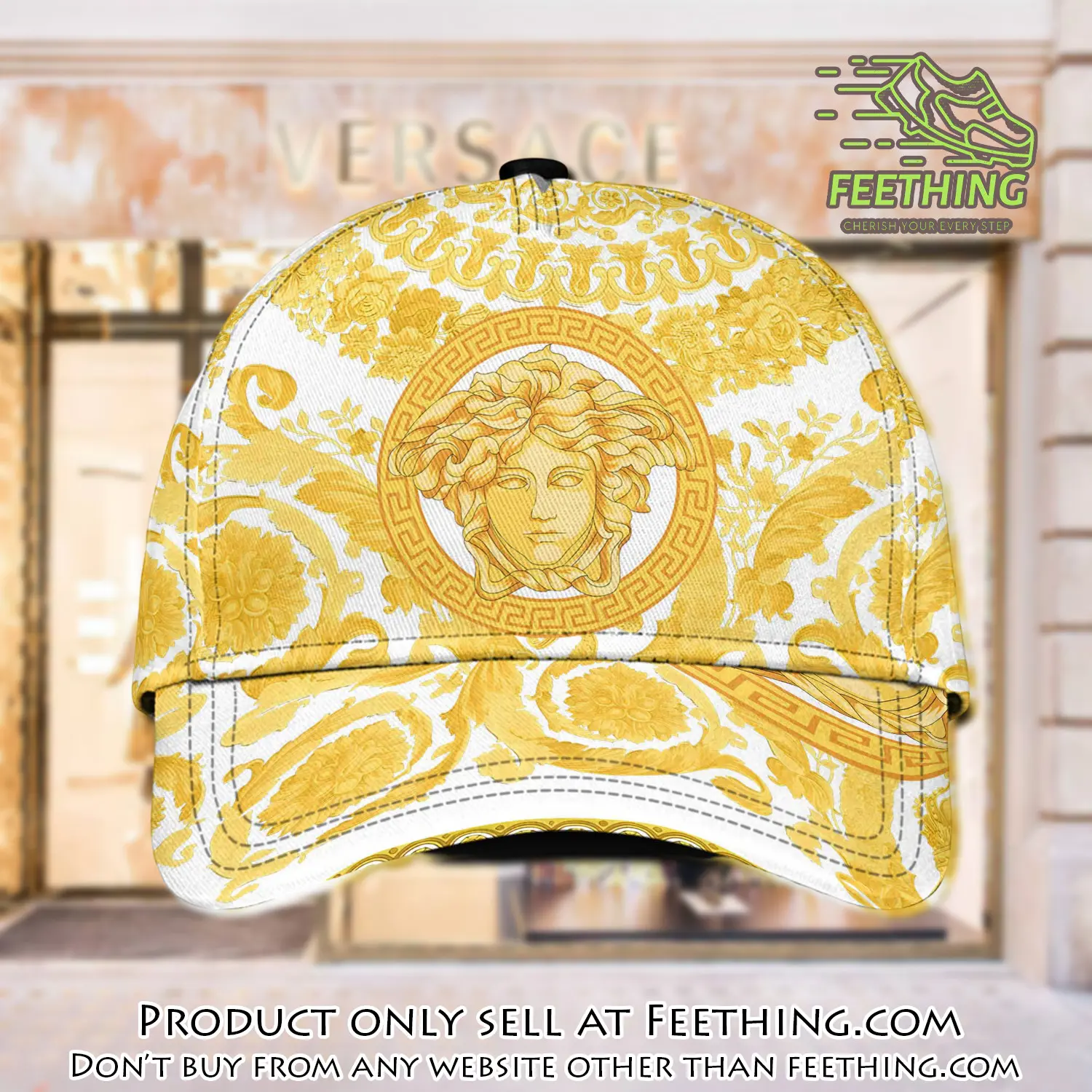 Versace luxury cap print 3d trending cap ctc1133 ft3701608